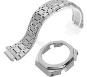 Suitable for GA-2100/2110/B2100 stainless steel metal case watch strap watch modification accessories.