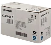 Sharp Toner Cyan (MXC30GTC) VE 1 Stück para MX-C250F, C300W, C301W - Alta Calidad