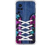 Funda Silicona Antigolpes para Vivo X60 Pro 5G diseño Zapatillas 06 Dibujos