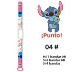 Lilo & Stitch Strap for Xiaomi Mi Band 7 bracelet Sport silicone watch wristband Miband wriststrap For Xiaomi mi band 3 4 5 6 7
