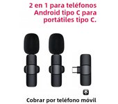 Lapel Lavalier Wireless Microphone Buttonhole Mini Bluetooth Mic For iPhone Android Cell Phone PC Mobile Micro Tie Tiny Blutooth