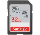 Tarjeta de memoria sandisk ultra 32gb sd hc uhs-i - sdxc/ clase 10/ 120mbs