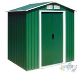 Suinga Caseta Metálica Verde 2,71 M2 con Puertas Correderas