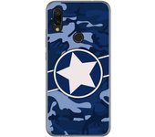 Tumundosmartphone Funda Gel Tpu para Xiaomi Redmi 7 diseño Camuflaje 03 Dibujos