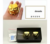 2Pcs Bulldog Car Perfume  Fragrance Diffuser air fresheners with Magnet Clip Auto Vents Scent Parfume Gift Box Car Decor