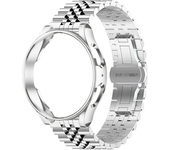 Strap+Case for Samsung Galaxy Watch 4 5 Pro 6 44mm 40mm 45mm Stainless Steel Bracelet Galaxy Watch 3 45mm 41mm 4 6 Classic