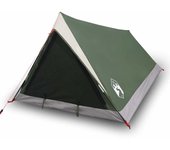 vidaXL Tienda de campaña para 2 personas impermeable verde
