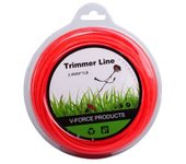 Línea de desbrozadora redonda - Nylon resistente 2,4 mm x 80 m, para cortacésped