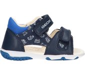 Sandalias de niño GEOX B S. Elba en azul. De cuero