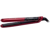 PLANCHA PARA EL PELO REMINGTON SILK STRAIGHTENER S9600-E51/ ROJA Y NEGRA