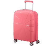 Maleta de Cabina American Tourister Starvibe Spinner 55cm/ 55x40x20cm/ 4 Ruedas/ Coral