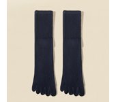 Wool Warm Five-finger Socks Comfortable Business Men's Toe Socks Sports Breathable Sweat Deodorant Solid Color Sock Male