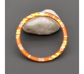 38mm*31.5mm Flat Resin Aluminium Watch Bezel Insert Fits SKX007 SKX009 SRPD Watch Case NH36 NH35 Movement Men Watch Parts
