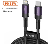 Cable De Carga Rápida Toocki PD 20W USB C a Lightning Compatible Con iPhone 15 14 13 12 11 pro XS 8 Cable De Datos Tipo C a Lightning