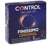 Control Finissimo Preservativos, 3 Unidades