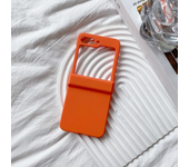 PC Silicone Soft Phone Case for Samsung Galaxy Z Flip 6 5 4 3 5G Flip6 Flip5 Flip4 Anti Drop Hinge Protective Shockproof Cover