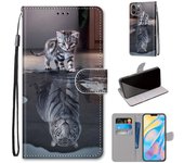 Funda para iPhone 12 11 Pro Max X XR XS Max Magnética de Piel Para Billetera Con Soporte