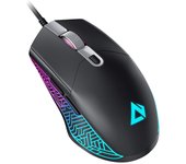 AUKEY GM-F3 MOUSE DA GAMING 7200 DPI RGB OPTICAL SENSOR 6 TASTI PROGRAMMABILI