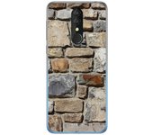 Tumundosmartphone Funda Gel Tpu para Alcatel 3 2019 diseño Ladrillo 03 Dibujos