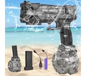 Pistola de Agua Automática, 500ml + 50ml Pistola de Agua Eléctrica para Adultos y Niños, Pistola de Agua de Gran Capacidad, Pistola de Agua de Largo Alcance, para Piscina de Verano