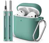 AirPods 3 Case Cover with Cleaner Kit,Soft Silicone Protective Case for Apple AirPod Pro 2nd/1st