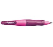 PORTAMINAS EASYERGO MINAS EXTRA GRUESAS 3,15MM. PARA ZURDOS ROSA STABILO B-46864-3