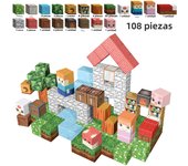 100PCS Magnetic Blocks Build Frozen Castle Magnet WorldToddler Christmas Birthday Gifts Sensory Toys for3+  Girls and Boys