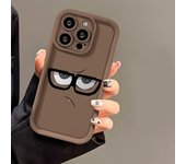 Funny Eyes Painted Case For iPhone 16 Pro Max Case Cover For iPhone 13 11 12 14 15 Pro Max 16 Plus X XS XR Shockproof Case Funda
