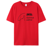 New Summer Men's T-Shirt Casual PETZL Printed Soft and Breathable Short Sleeve Comfortable Streetwear Casual Clothes Top