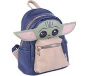 Mochila Baby Yoda 3D - Licencia Oficial Star Wars, Multicolor, Grande