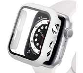 Tempered Glass+cover For Apple Watch Accessories 45mm 41mm 44mm 40mm 42mm Screen Protector Apple watch Case serie 9 4 5 6 SE 7 8