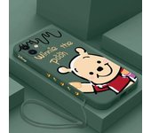 Winnie the pooh bee Case For Samsung A81 A53 A50 A12 A22S A52 A52S A51 A72 A71 A32 A22 A20 A30 A21S A12 A02S A11 4G 5G