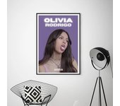 Singer O-Olivia R-Rodrigo Poster Prints Wall Pictures Living Room Home Decoration