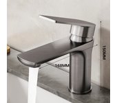 Stainless Steel faucet Washbasin Sink Hot And Cold Water Household Bathroom Washbasin Bathroom Cabinet Basin mixer
