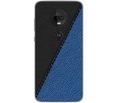 Tumundosmartphone Funda Gel Tpu para Motorola Moto G7 / G7 Plus diseño Cuero 02 Dibujos