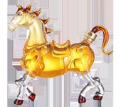 Decantador de whisky, decantador de bar casero con forma de caballo, decantadores para alcohol, apto para decantadores de bourbon, decantadores de whisky escocés, decantadores de tequila de 1000 ml