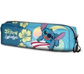 Disney Lilo and Stitch Lifestyle FAN Square Pencil Case 2.2, Blue