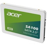 Acer SA100 SSD 240GB Sata 2,5 - Cliente SATA SSD última Generación - Ideal para PC y Laptop - Marca ACER - Modelo BL.9BWWA.102