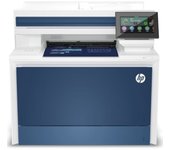 Multifunción Láser Color HP LaserJet Pro 4302fdn Fax/ Dúplex/ ADF/ Blanca y Azul