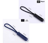 10 Color Zippers Pull Puller End Fit Rope Tag Replacement Clip Broken Buckle Fixer Suitcase Tent Backpack Zipper Cord