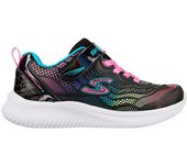 Zapatillas Skechers Jumpsters para niñas en color negro
