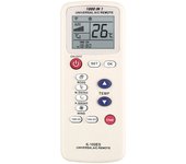 CABLEPELADO Mando Universal para Aire Acondicionado, Mando distancia aire acondicionado, Modelo K-100ES, 1000 en 1 A/C Control Remoto LCD Digital, compatible con Aermec Airwell Airton ECO