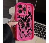 Phone Case for Samsung A55 35 25 54 34 24 73 53 33 23 71 51 31 21 50 72 52 32 22 14 13 12 Shiny Butterfly Soft TPU Cover