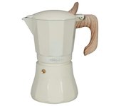 CAFETERA OROLEY INDUCCION PETRA 6 TAZAS CREMA - Máquina de café