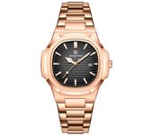 PENGAGAR Luxury Watch for Man Elegant Date Week Waterproof Luminous Men Watch Quartz Stainless Steel Sports Men's Watches reloj