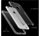 Tumundosmartphone Funda Completa Transparente Pc + Tpu Full Body 360º para Iphone XS Max