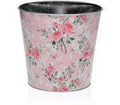 Macetero Versa XL Rosa Metal Minimalista 16,5 cm