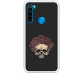 Funda compatible con Xiaomi Redmi Note 8 - tatoo calavera mexicana dotwork