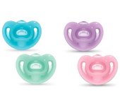 Chupete Nuk Sensitive Silicona 0-6 Meses 2 Uds