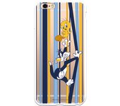 Funda original compatible con iPhone 6 Plus o 6S Plus con un diseño de Sylvestre Piolin Cortina Vertical
